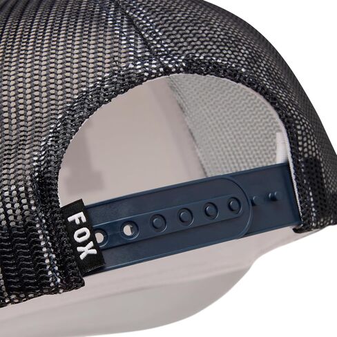 Fox Racing Youth Checker Mesh Trucker Hat, White Checker, One Size in Kuwait