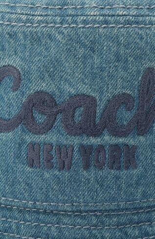 Coach Women's Coach Script Denim Bucket Hat in Saudi Arabia