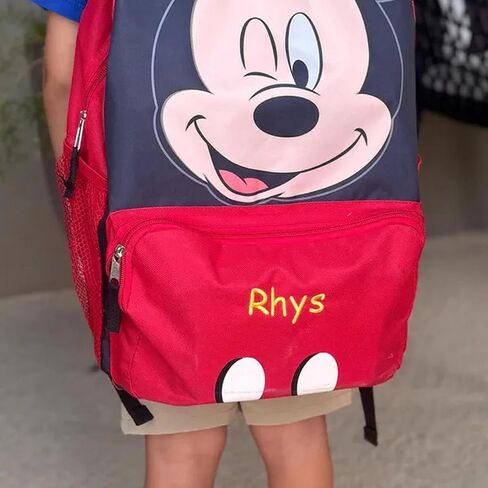 DIBSIES Personalized Licensed Character Backpack - 16 Inch (Mickey) in Kuwait