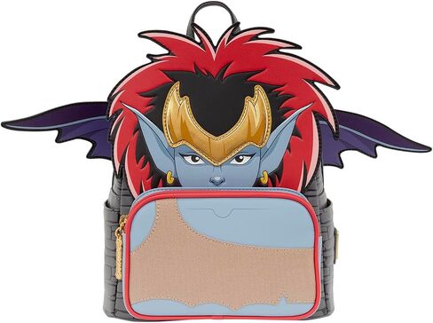 Loungefly Disney: Gargoyles - Demona - حقيبة ظهر صغيرة للحفلات التنكرية مع سحر سحاب مصبوب ثلاثي الأبعاد - رائعة للأطفال والكبار - حقائب قابلة للجمع in Kuwait