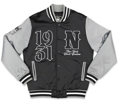 جاكيت بيسبول رجالي Big Boy New York Black Yankes S1 Satin [أسود] - ID#68305-15-207-0-0 in Kuwait