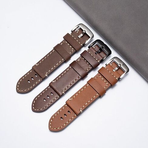 Leather Watch Strap For Tissot 1853 PR 100 T116 Series PRS 516 T116617A watchband in Kuwait