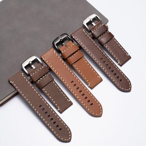 Leather Watch Strap For Tissot 1853 PR 100 T116 Series PRS 516 T116617A watchband in Kuwait