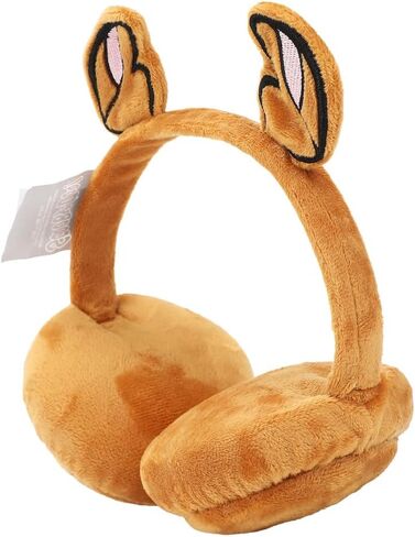 كمامات أذن بلون بني مع آذان ثلاثية الأبعاد من Bioworld Scooby Doo Dog Tag in Kuwait