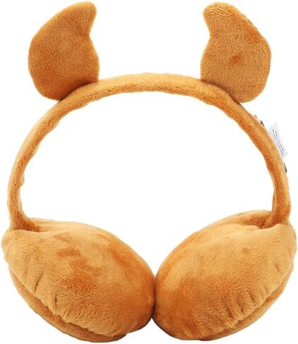 كمامات أذن بلون بني مع آذان ثلاثية الأبعاد من Bioworld Scooby Doo Dog Tag in Kuwait