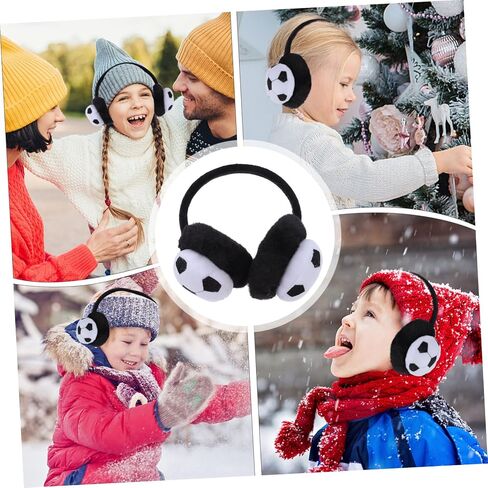 Healeved 1pcs Winter Warm Plush Ear Muffs for Boys and Girls Lightweight Earmuffs for Cold Weather Stylish for Outdoor Activities Like Skiing and Snowboarding in Kuwait