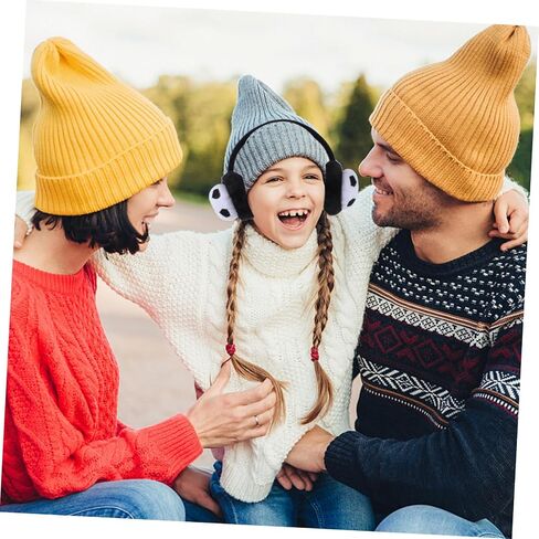 Healeved 1pcs Winter Warm Plush Ear Muffs for Boys and Girls Lightweight Earmuffs for Cold Weather Stylish for Outdoor Activities Like Skiing and Snowboarding in Kuwait