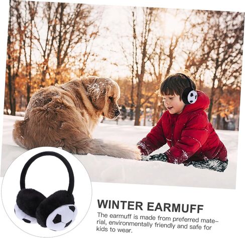Healeved 1pcs Winter Warm Plush Ear Muffs for Boys and Girls Lightweight Earmuffs for Cold Weather Stylish for Outdoor Activities Like Skiing and Snowboarding in Kuwait