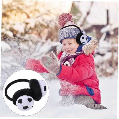 Healeved 1pcs Winter Warm Plush Ear Muffs for Boys and Girls Lightweight Earmuffs for Cold Weather Stylish for Outdoor Activities Like Skiing and Snowboarding in Kuwait