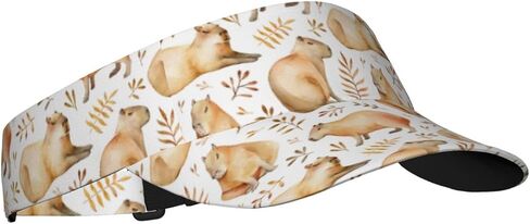 Unisex Sports Sun Visor Hats, Adjustable Lightweight Packable Sun Visor Hat Beach Pool Golf Tennis in Saudi Arabia