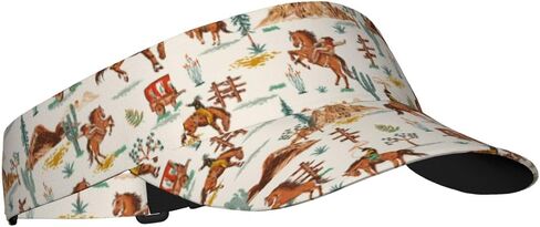 Unisex Sports Sun Visor Hats, Adjustable Lightweight Packable Sun Visor Hat Beach Pool Golf Tennis in Saudi Arabia