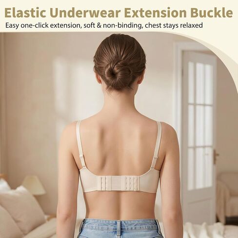 20 PCS Bra Extender 2 Hook, Stretchy Extender Set with 3 Hook Bra Extenders for Women, Comfortable Band Strap Replacement for Daily Wear Pregnancy Weight Change with Multi Color Options in Saudi Arabia