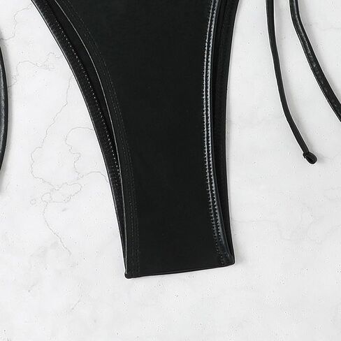 Elegant Bathing Suit Two Piece Separate Design Quick Dry Polyester Suitable Swimming Sparkling Swimwear Set White in Kuwait