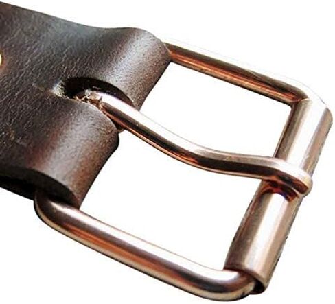 COPPER BELT BUCKLE - 1 3/8" 35mm - Pure Solid Copper - Custom Made in the USA - in Kuwait