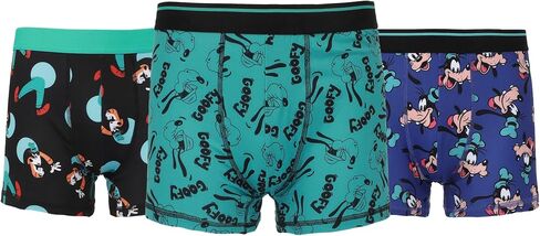 Bioworld Disney Classic Characters Goofy Print Men's 3-Pack Boxer Briefs in Kuwait