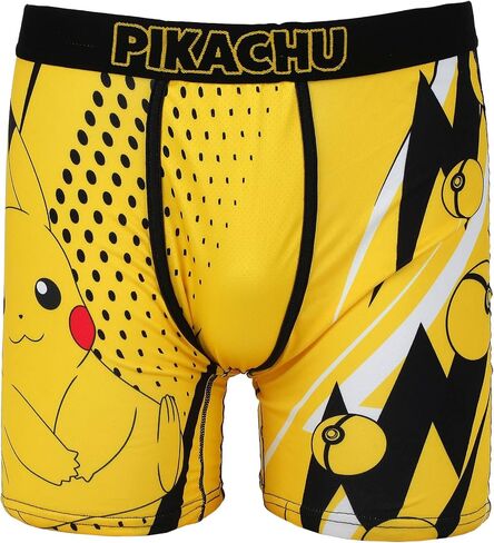 Bioworld Pokemon Pikachu Men’s Yellow Boxer Briefs in Kuwait