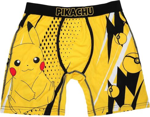 Bioworld Pokemon Pikachu Men’s Yellow Boxer Briefs in Kuwait