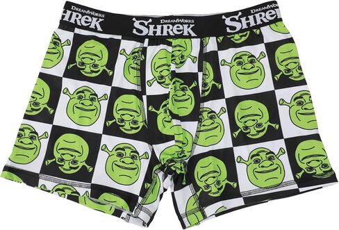 مجموعة من 3 سراويل داخلية للرجال من Bioworld Shrek Donkey & Shrek Character Faces in Kuwait