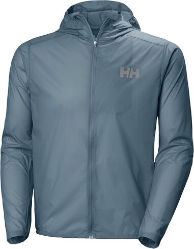 سترة Helly-Hansen Salt Windbreaker للرجال - سترة رياضية خفيفة الوزن ومقاومة للماء وجيدة التهوية للأنشطة الخارجية in Kuwait