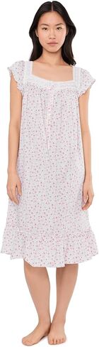 Eileen West Womens Cotton Lawn Cap Sleeve Waltz Nightgown in Kuwait