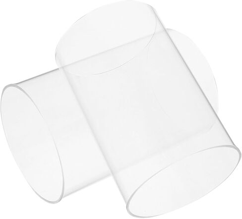 2pcs Transparent Glass Candle Shades Windproof Candle Covers for Pillar for Home Decor Table Centerpieces and Relaxing Atmosphere in Kuwait