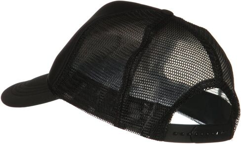 OTTO Youth Polyester Foam Golf Mesh Cap - Black OSFM in Kuwait
