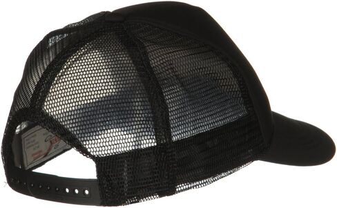 OTTO Youth Polyester Foam Golf Mesh Cap - Black OSFM in Kuwait