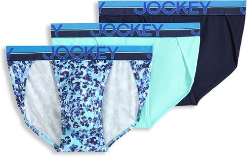 ملابس داخلية للرجال من Jockey ملابس داخلية بيكيني Infinite Cool من الألياف الدقيقة القابلة للتمدد - 3 قطع in Kuwait
