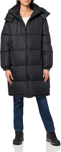 HUGO Women's Faridali Hooded Parka Puffer in Kuwait