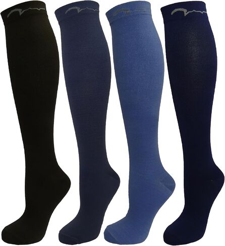 Youth Maximum Performance Graduated Compression Socks Small (Fits Most 5-9 years old), All Black in Kuwait