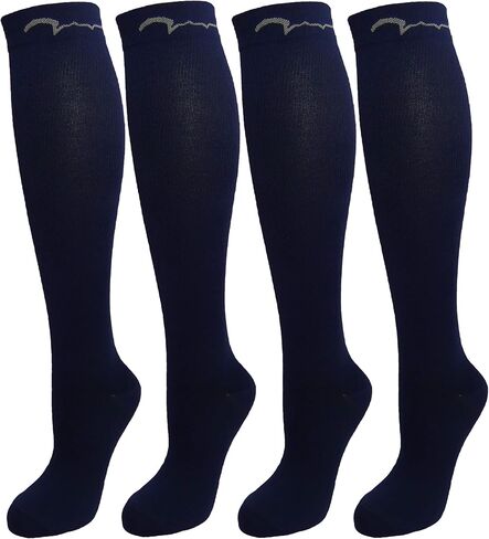 Youth Maximum Performance Graduated Compression Socks Small (Fits Most 5-9 years old), All Black in Kuwait