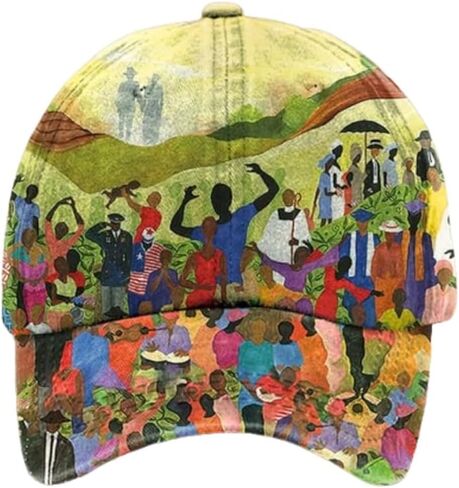 قبعة Juneteenth Cheer Freedom قبعة Juneteenth هي يوم الاستقلال منذ عام 1865 in Kuwait