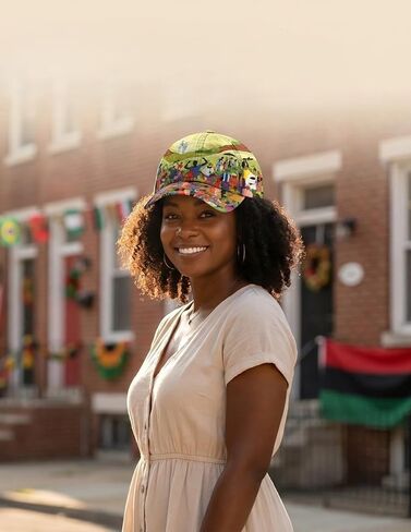 قبعة Juneteenth Cheer Freedom قبعة Juneteenth هي يوم الاستقلال منذ عام 1865 in Kuwait