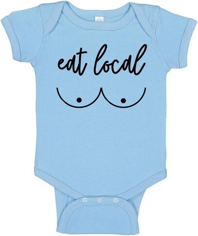 TATY Kids Eat Local Baby Infant Bodysuit in Kuwait