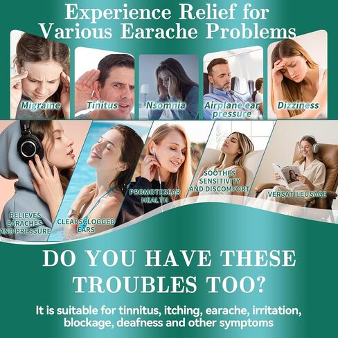 Tinnitus Relief for Ringing Ears, Natural Ringing Relief Drops to Reduce Ear Noise & Improve Hearing, Non-Drowsy & Gentle for Women & Men, Professional Ear Tinnitus Relief and Auditory Wellness in Saudi Arabia