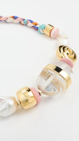 Lizzie Fortunato Women's Glass Beach Necklace In Majorca in Saudi Arabia