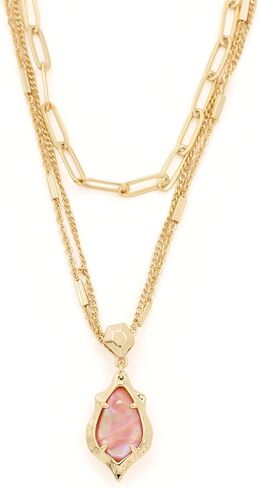 Kendra Scott Women's Adriana Scallop Frame Multi Strand Necklace in Kuwait
