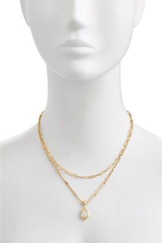 Kendra Scott Women's Adriana Scallop Frame Multi Strand Necklace in Kuwait