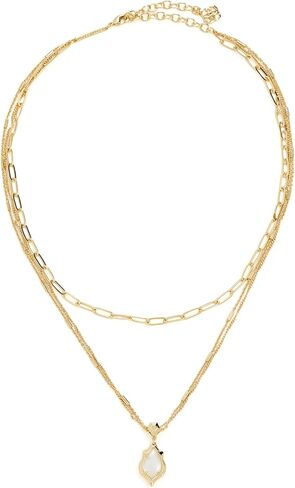 Kendra Scott Women's Adriana Scallop Frame Multi Strand Necklace in Kuwait