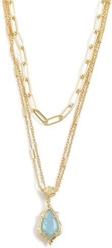 Kendra Scott Women's Adriana Scallop Frame Multi Strand Necklace in Kuwait