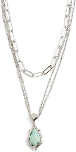 Kendra Scott Women's Adriana Scallop Frame Multi Strand Necklace in Kuwait