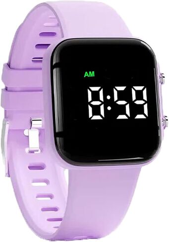 Vibrating Alarm Watch, Potty Training Wristband Rechargeable Pill Reminder Watch with Timer and 15 Daily Alarms in Kuwait