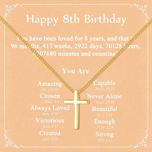 925 Sterling Silver Small Cross Necklace for Girls - Mini Faith Cross Chain Necklaces for Kids, 2026 Graduation Gifts, Small Dainty Pendant Jewelry Gifts for Teenager, Confirmation First Communion Baptism Birthday in Saudi Arabia