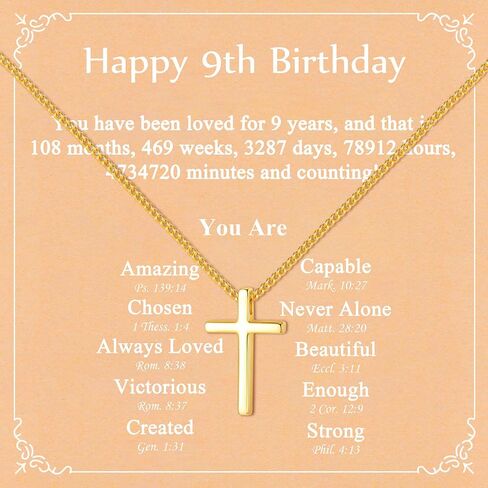 925 Sterling Silver Small Cross Necklace for Girls - Mini Faith Cross Chain Necklaces for Kids, 2026 Graduation Gifts, Small Dainty Pendant Jewelry Gifts for Teenager, Confirmation First Communion Baptism Birthday in Saudi Arabia