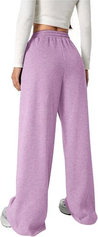 Girl's Bowknot Baggy Sweatpants Cute Straight Leg Athletic Pants with Pockets Teen Girls Y2k Streetwear 4-13 Years in Saudi Arabia