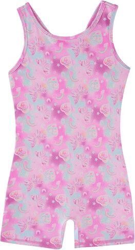 Stelle Gymnastics Leotards for Girls Sleeveless Biketard Dance Leotard Tumbling Outfits in Kuwait