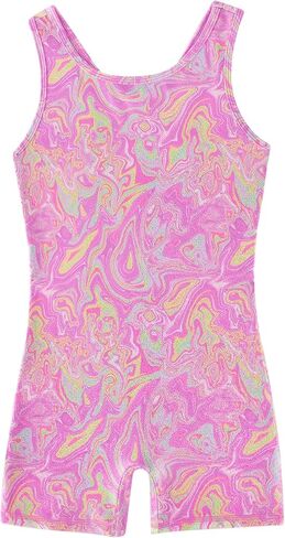 Stelle Gymnastics Leotards for Girls Sleeveless Biketard Dance Leotard Tumbling Outfits in Kuwait