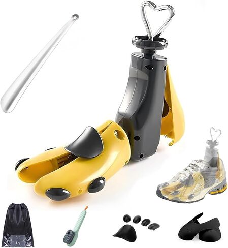 4-Way Adjustable Shoe Stretcher for Men & Women, Leather Boot Widener - Fits Wide Feet, Sneakers, Dress Shoes in Saudi Arabia