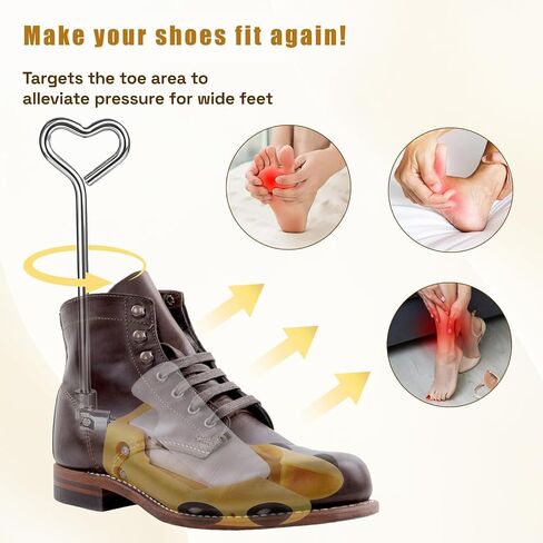 Boot Stretchers for Cowboy Boots Men Women Shoe Stretcher Boot Stretcher, Adjustable Boot Stretcher Thick Wide Feet Size Men’s 8-13 / Women’s 9-14 in Saudi Arabia