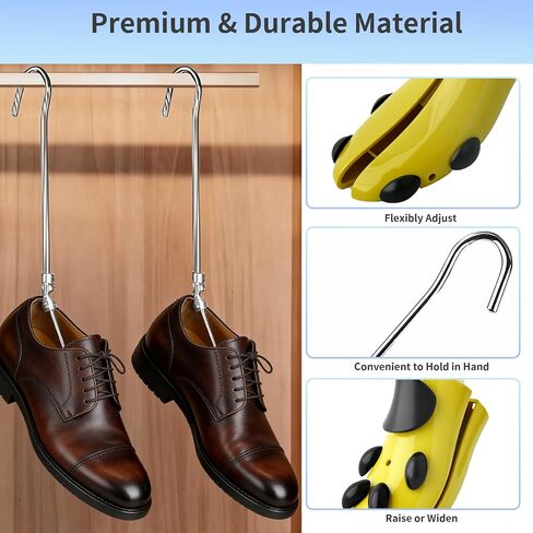 Boot Stretchers for Cowboy Boots Adjustable Boot Stretcher 2 Pack, Shoe Stretcher Men Women Cowboy Boot Stretcher (for Men’s Size 8-13, Women’s Size 9-14) in Kuwait